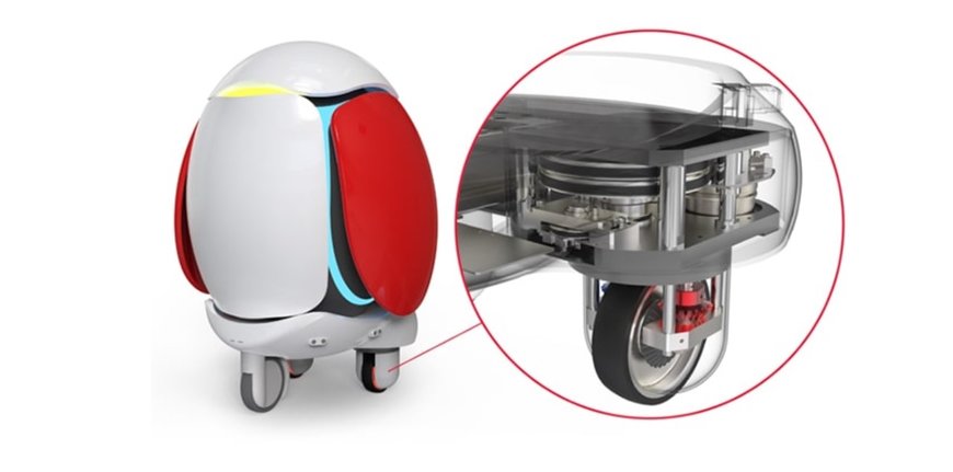 NSK desarrolla Active Caster para aplicaciones de robots de servicio